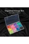 Global Fashion 288 pcs Colored Nail Tips Set, Full Cover Nail Extension Tips in Multiple Shapes & Sizes, ABS Material, Flexible & Reusable Tips for Acrylic, PolyGel, UV/LED Nail Art & DIY Manicure - 3