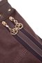 Women's Stylish Braided Shoulder Bag and Crossbody Bag in Brown Suede - 2