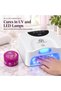 Global Fashion Disco Flashing Glitter Builder Gel 15g, Shade 06 - Reflective Glitter Nail Extension Builder, Thick Self Levelling UV LED Sculpting Gel for Overlays and Nail Art - 6