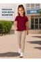 17510-26 Unisex Kids' Short-Sleeve Polo Collar School T-Shirt, true to size, Ages 6–14 - 2