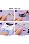 Global Fashion 4 Season Jelly Builder Gel for Nails 15g, Thixotropic Non-Running Hard Gel for Nail Extensions, Overlays & Strengthening, UV LED Nail Sculpting Gel, HEMA & TPO Free, 10 - 4