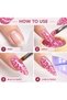 Global Fashion Candy Diamond Builder Gel for Nails 15g, Glitter Nail Extension Gel, HEMA & TPO Free Self-Leveling Sculpting Gel for Overlays, Strengthening, Repair & Nail Art, 05 - 3
