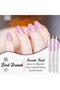 GLOBAL FASHION Oval Gel Nail Brush - Professional Nail Art Brush Set (3 Pcs) - Acrylic & Gel Polish Application - (Oval Set) - 3