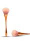Nail Dust Removal Brush | Premium Effortless Vegan for Acrylic and Gel Nails | Manicure & Pedicure Clean Up Tool | Soft Bristles | Cruelty-Free | Eco-Friendly | Bronze Pink - 3