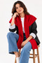 Square Patchwork Scarf - Sports Knitwear Knitted Shoulder Scarf |   Unisex Boho Shawl - Scarf - 3