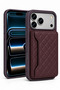 iPhone 17 Pro Max / 18 Pro Max Compatible Phone Case with Wallet, Card Holder, Stand, Stitched Design, Textured Leather, and Camera Protection - 2