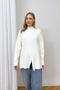 Zipper Detailed Knitwear Tunic 87-2670 - 4