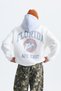 Oversize printed hooded sweatshirt - 4