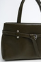 Buckle Detailed Hand and Shoulder Bag Ç6014 - 6