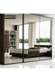 Bedside Headboard Shelf, Simple and Modern, Mini Size, with a Pair of Simple Nightstands and Wooden Storage Cabinets - 5