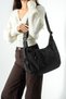LARGE IMPORTED WATERPROOF FABRIC WOMEN'S Shoulder Bag with 4 Compartments (35 x 25 cm)