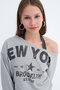 Double-Layered Sweatshirt S10782 - 4