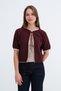 Front-Tie-Detail Knit Top T5375