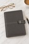 2027 Multifunctional Organizer Planner - Lockable Faux Leather Cover, 4 Color Options