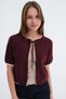 Front-Tie-Detail Knit Top T5375 - 5