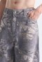 Oversized Camouflage Print Shirt and Pants Set - 5