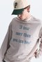 Boxy Fit Printed Sweatshirt - 4