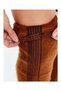 Long Thermal Wool-Textured Knee Pads, 2 Pairs (4 Pieces) – 47 cm, Winter-Ready, Heat-Retaining, Stretchy, and Soft Knee Pads - 3
