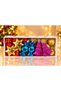 120 Christmas Tree Hanging Ornaments – Colorful Candy Stars and Assorted Figures, Tree Ornaments, Christmas Hanging Ornaments - 2