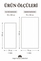 Oslo 2-Piece Luxury Bath Towel Set (50x100 & 70x140 cm) | 900 g, 100% Cotton, Soft-Textured Towel Set with Detailed Design - 3