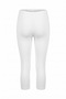 5-Pack Women's Modal-Elastane Below-the-Knee Capri Leggings - Stretch Fabric Cotton Casual Sports Leggings + Free Waistband - 8
