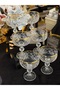 CUSTOM-DESIGNED SET OF 6 SQUARE-SHAPED, MULTI-PURPOSE SERVING ICE CREAM BOWLS, 200 ML