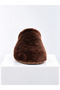 Anatomical Sole, Genuine Fur-Trimmed, With Arch Support, House Slippers - 3