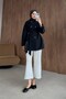 Alin Pelerin Trench Coat, Black - 3