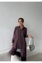 Women's Shirt with Bead Embroidery on Front, Standard Pants Size Suit - 7