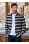 Authentic Flannel Shirt with a Button-Down Collar - 4