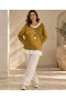 - Italian Leopard Print Tank Top Blouse with Sleeves - 5