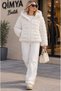 Women's Plush-Lined, Reversible, Puffer Short Jacket - 3