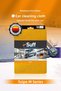 Tulpe m Series Car Rear Window Cleaning Cloth 70X50 cm Yellow Double-Sided Use Leaves No Marks or Stains Microfiber Cloth