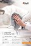 Tulpe m Series Car Mirror Cleaning Cloth 70X50 cm Gray Double-Sided Use Leaves No Marks or Stains Microfiber Cloth - 2