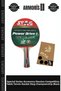 Special Series Accessory Passion Competition Table Tennis Racket Rubber Stag Championship Black