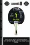 Delux Series Sportsman Tournament Game 1211-6018-01 Bat Blaze-1 Star Table Tennis Racket