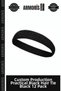 Special Production Practical Scb-Black Hair Band Black 12 Pack