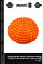 Delux Series Salon Conditioning Hobby Msjb-45 Massage Half Balance Ball Orange