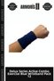 Delux Series Active Combination Exercise Hvl-Blue Towel Wristband Saks Blue 12 Li