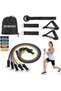 Ecs-500 5-Piece Exercise Workout Rubber Set (Hkas2010) (12) Fitness Rope Training Band Physical Therapy - 2