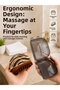 Massage Brush Wooden Patterned Soft Bristled Body Cleansing and Bath Brush