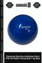 Premium Exercise Individual Form Ptb-20 Plates Toning Ball 1 kg Blue