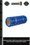 Premium Mb-31000 Foam Roller Short Blue Color Activity Preparation Studio