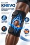 Volleyball Knee Pad Women Men Unisex Sports Fitness Outdoor Patella Velcro Knee Brace 2 Pieces Knevo - 3