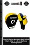 Special Series Amateur Lapa Yellow Black 22 X 18 X 4 cm Defense Work Hall
