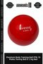 Premium Body Training Ball Ptb-10 Plates Toning Ball 0.5 kg Red
