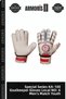 Special Series Ka-100 Goalkeeper Glove Domestic No:6 Men's Match Junior