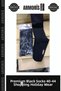 Premium Black Socks 40-44 Shopping Holiday Wear