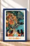 Tutto Bene Written Coastal Town Tableware Framed Painting Italy Poster Wall Decor Itp070 - 3