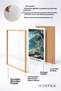 Italian Riviera and Open-Top Classic Car Framed Painting, Italy Poster, Wall Decor, Itp085. - 4